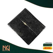 Men&#39;s Genuine Samurai Stingray Wallet Black Colour - £22.18 GBP