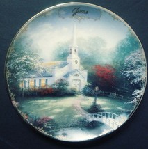 Limited Edition Collectors Plate 38828 By Thomas Kinkade &quot;June-Hometown ... - $24.70