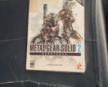 Konami Metal Gear Solid 2 Substance Small Box IBM PC DVD 2003 NEW/SEALED - $84.14