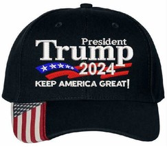 Trump 2024 - President Donald Trump Make America Great Again USA300 STYLE HAT - £19.65 GBP