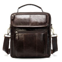 Men&#39;s Bag Genuine Leather Crossbody Bags for Men Messenger Bag Men Leather Desig - £59.03 GBP