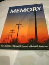 Memory by Anderson, Michael C. Paperback Book Super Fast Dispatch Money ... - $11.11