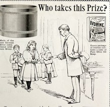Ivorine Wash Powder 1894 Advertisement Victorian Soap Laundry Detergent ... - $19.99