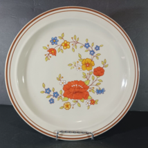 SUMMER GARDEN BY EXCEL LINDA DINNER PLATE Orange Floral Replacement - £6.98 GBP