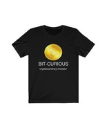 Bit-Curious Cryptocurrency investor BitCoin Crypto Funny - $22.31+