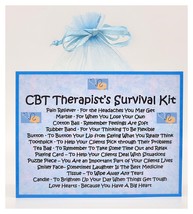 CBT Therapist&#39;s Survival Kit - Fun, Novelty Gift &amp; Greetings Card Alternative - £6.47 GBP