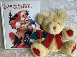 The Bear Who Slept Through Christmas Rick Reinert HB 1980 w/ Bear Teddy ... - £8.35 GBP