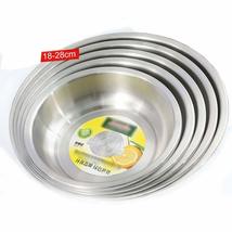 Golandstar 5pcs Set 304 Stainless Steel Food Dishes Dinner Plates Tablew... - £24.70 GBP+