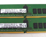 32GB (2x16GB) SK Hynix 2Rx8 PC4-2666V-RE1-11 HMA82GR7AFR8N-VK Memory - £28.36 GBP