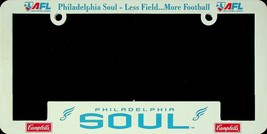 Philadelphia Soul (Arena Football League) License Plate Holder - New - £10.95 GBP
