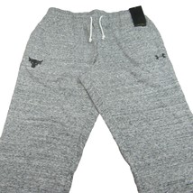 Under Armour UA Project Rock Terry Gym Pants Size Large Men&#39;s NEW 136175... - £55.02 GBP