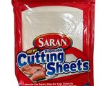 Saran Disposable Cutting Sheets 19 Total Open Package 9.68” x 11.75” New - $20.90