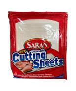 Saran Disposable Cutting Sheets 19 Total Open Package 9.68” x 11.75” New - $20.90