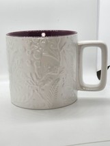 Starbucks 2022 Luster Winter Jacquard 12oz Ceramic Mug NEW W/tag - £23.85 GBP