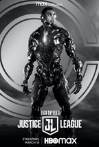 2021 Justice League Movie Poster 11X17 Cyborg Victor Stone DC Comics  - £9.67 GBP