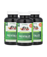 3 Previtalize Prebiotics Gut &amp; Digestive Health Support | 60 Ct | CLEARA... - $56.69