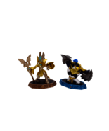 Lot of 2 Skylanders Imaginators Sensei Figures King Pin &amp; Golden Queen - $14.84