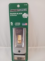 MasterForce Razor Blade Scraper, 5 Blades, 243-5455, Made in USA - $4.00