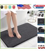 Soft Chenille Bath Mat 24x16 with Rubber Backing - Water Resistant &amp; Dur... - $525.30 MXN