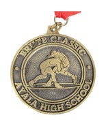 Brute Classic Wrestling Tournament Medal Ayala High School 1st Place 119... - $880.11 CAD