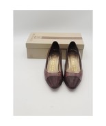 BRUNO MAGLI Brown Leather Pump Snakeskin 2.5&quot; Heel Sz 7 B Made in Italy ... - €34,49 EUR