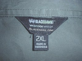 Blackhawk Warrior 2XLg Long, OD short sleeve shirt EXTRA EXTRA-LARGE green - £46.93 GBP