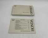 2002 Honda Odyssey Owners Manual Set OEM H04B35028 - $14.84