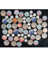 milk bottle cap lot X62 Gribler Butter Meadow Grove Sanitary Rossignal&#39;s... - $69.99