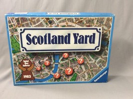 1983 Scotland Yard Game by Ravensburger Almost Complete See Description - £14.90 GBP