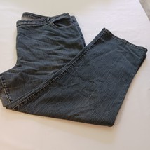 Penningtons Dallas Women&#39;s Blue Straight Leg Jeans 24 High Rise Measured... - $11.77