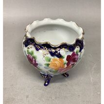 Antique 3-Footed Floral Nippon Bowl - 4x3.75” - $34.64