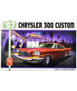 Skill 2 Model Kit 1957 Chrysler 300 Custom 1/25 Scale Model by AMT - $41.99