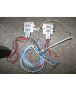 LOT of 2 Solenoid SMC Valve w/ wiring and base unit mount # vqz115-5L1-C6 - $55.11 CAD
