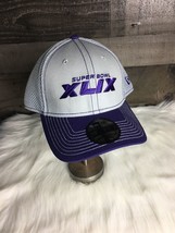 Super Bowl XLIX Fited Hat Gray Abd Purple Size Small-Medium - $23.33