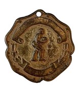 1943 Bowling Champs Medal Medallion 1 inch Diameter - £19.43 GBP