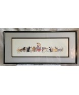 Dianne L. Patterson KITTY CORNERED Framed Cat Print 8x18 - £30.97 GBP