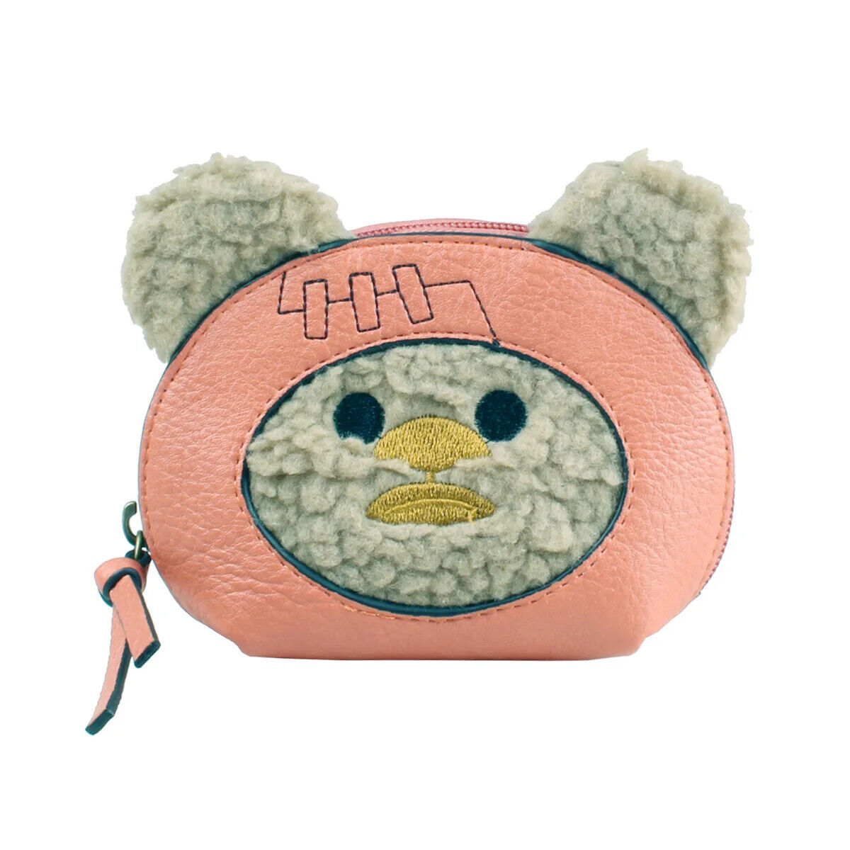 NEW STAR WARS EWOK WICKET CHANGE PURSE WALLET POCKET ID HOLDER  - $15.18