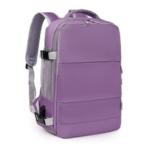 Travel Woman Backpack Lightweight Casual Multifunction Bag With Luggage Strap US - £85.57 GBP