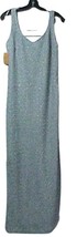 Light Grey Formal Cocktail Dress w/Rhinestone Back Size 6 NEW - £22.13 GBP