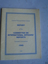 1991 United Transportation Union Committee Report LOOK - $18.81