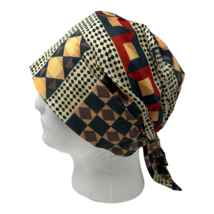 True Vintage Full Head Wrap Retro 1940s 1950s Head Cover Bonnet - £7.03 GBP