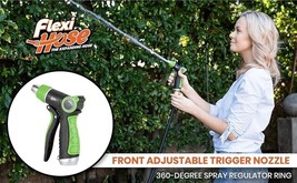 Flexi Hose Front Adjustable Trigger Nozzle - £10.82 GBP