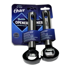 2 Pack Oster Baldwyn 6in Bottle Opener Black With Stainless Steel Handle - €22,95 EUR