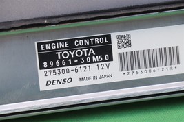 Toyota Lexus ECM ECU PCM Engine Control Unit Module Computer 89661-30M50 image 3