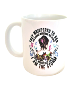 NEW Inspirational Coffee Cup  11 ounce Multicolor Ceramic &quot;I am The Storm&quot; - £13.18 GBP