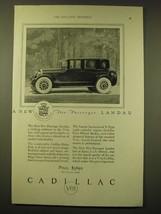 1924 Cadillac Five Passenger Landau Ad - A New five passenger landau - $18.49