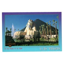 Vintage Postcard Luxor Sphinx Daylight Outdoor Hotel Casino Las Vegas Nevada - £7.64 GBP
