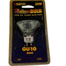 Satco 50W Watt GU10 Halogen Bulb New - $3.84