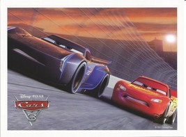 Cars 3 Pixar Lithograph Disney Movie Club Exclusive 2017 NEW - £12.53 GBP