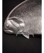 Bruce Fox designs metal Rainbow Trout tray wall hanging - $55.00